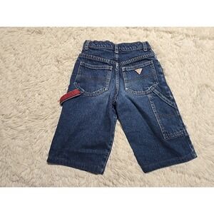 Vintage YOUTH 80s 90s Baby Guess‎ Georges Marciano USA 6Y Denim Shorts Carpenter